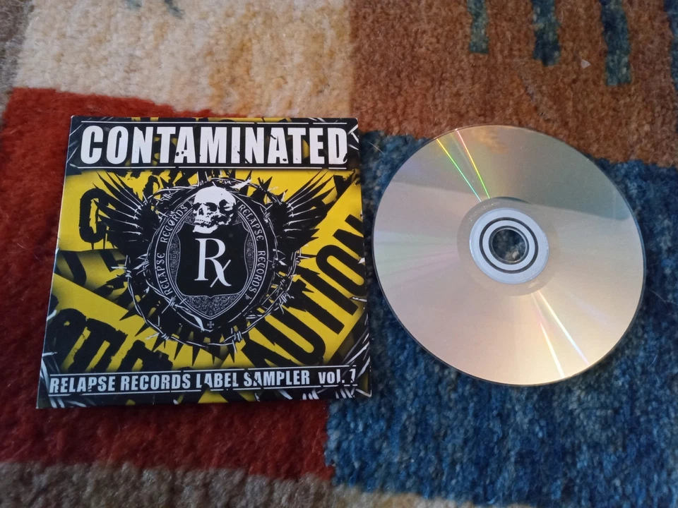 CD Album - Contaminated - Relapse Records Label Sampler Vol 7 Compilation disc - Image 4 of 4