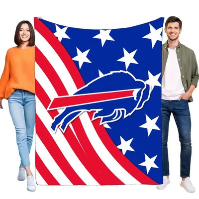 Buffalo Bills Decke Karo Muster Wintertolle Heimdekoration Geschenk
