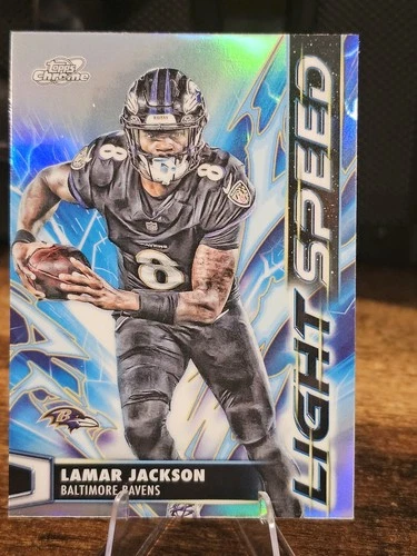 2025 Topps Cosmic Chrome Lamar Jackson Base (RAW)