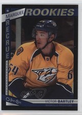 2013 O-Pee-Chee Marquee Rookies Black Rainbow Foil /100 Victor Bartley #533 1s8