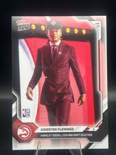 2026 Topps NOW Kingston Flemings RC Atlanta Hawks #8 NBA Draft Rookie Card