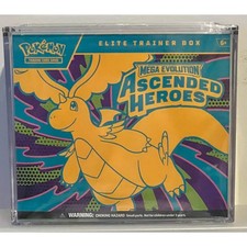 POKEMON TCG Ascended Heroes Elite Trainer Box ETB in Premium Desacne Case