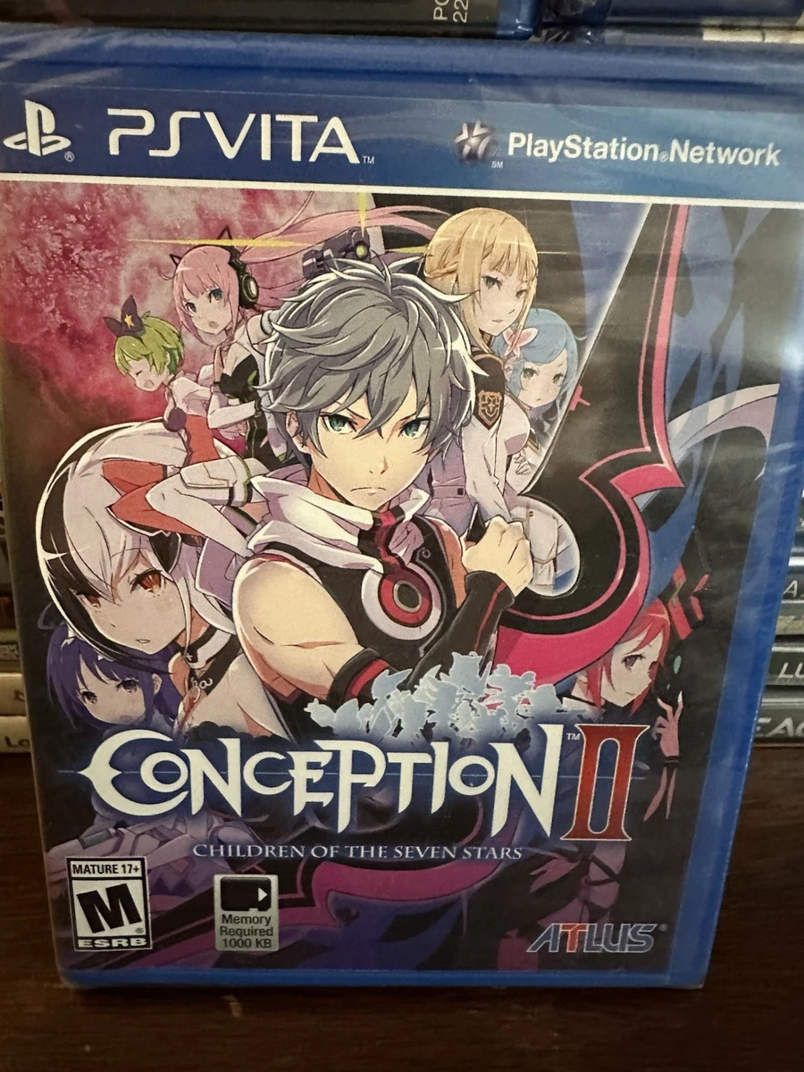 Conception II: Children Of The Seven Stars - PS Vita - Édition US - RPG Atlus - Occasion