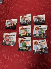 2016 ROVIO SPIN MASTER ANGRY BIRDS COLLECTIBLE FIGURE RED NEW SEALED Set of 8