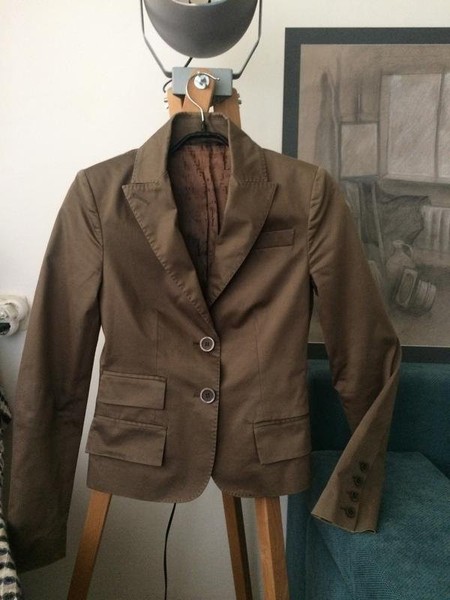 Women Liu Jo Jacket Khaki 34 / XS / 42