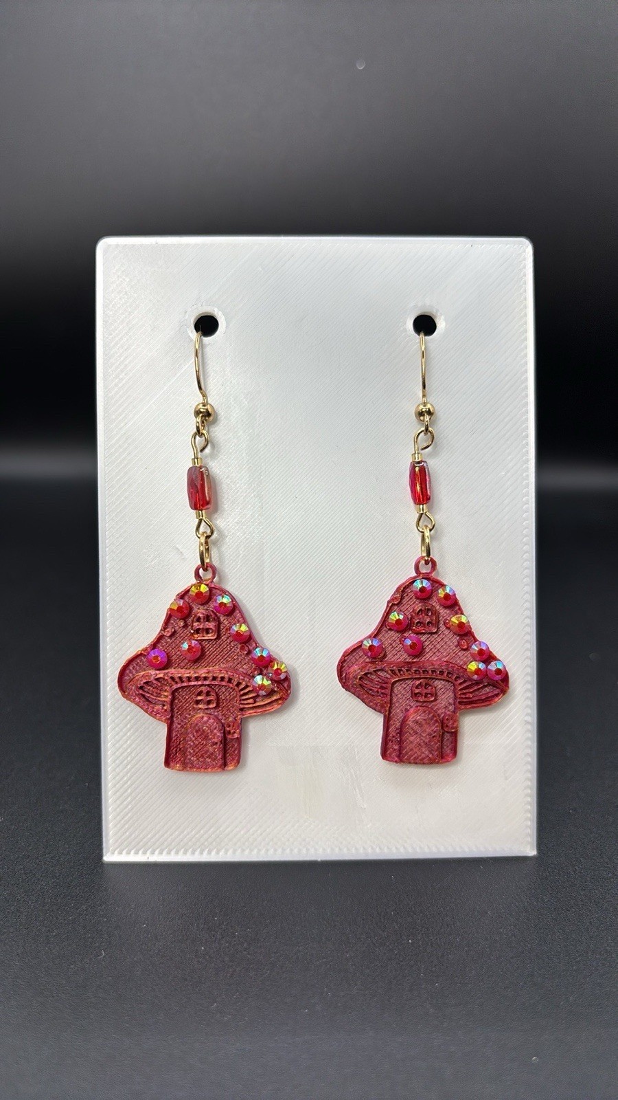 Mushroom Cottage Earrings