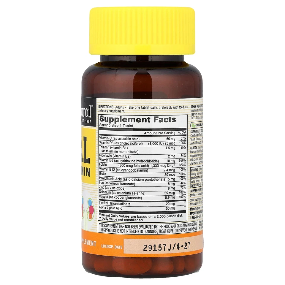 Multivitamínico renal, 100 cápsulas Foto 2 de 3