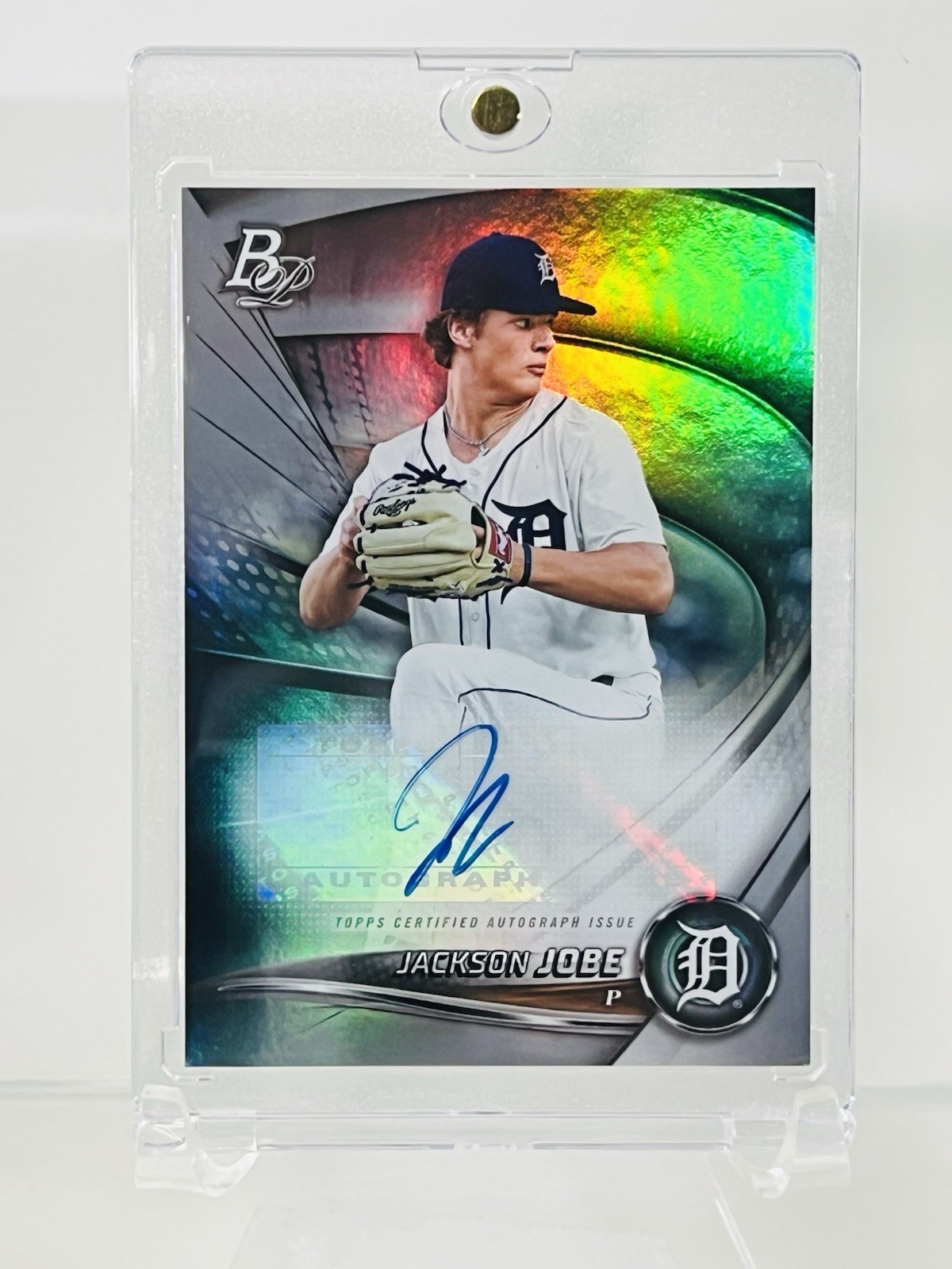 2022 Bowman Platinum - Top Prospects Jackson Jobe #TOP-90 Autographs (AU, RC)