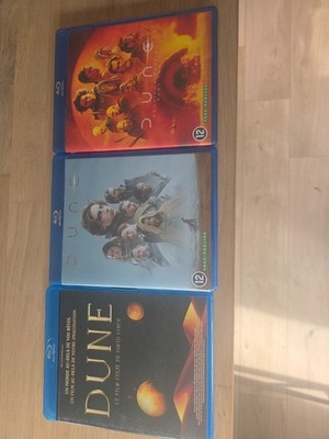 DUNE Set 3 Blu-ray - 1984 David Lynch + 2021 + Part 2 2024 Denis Villeneuve