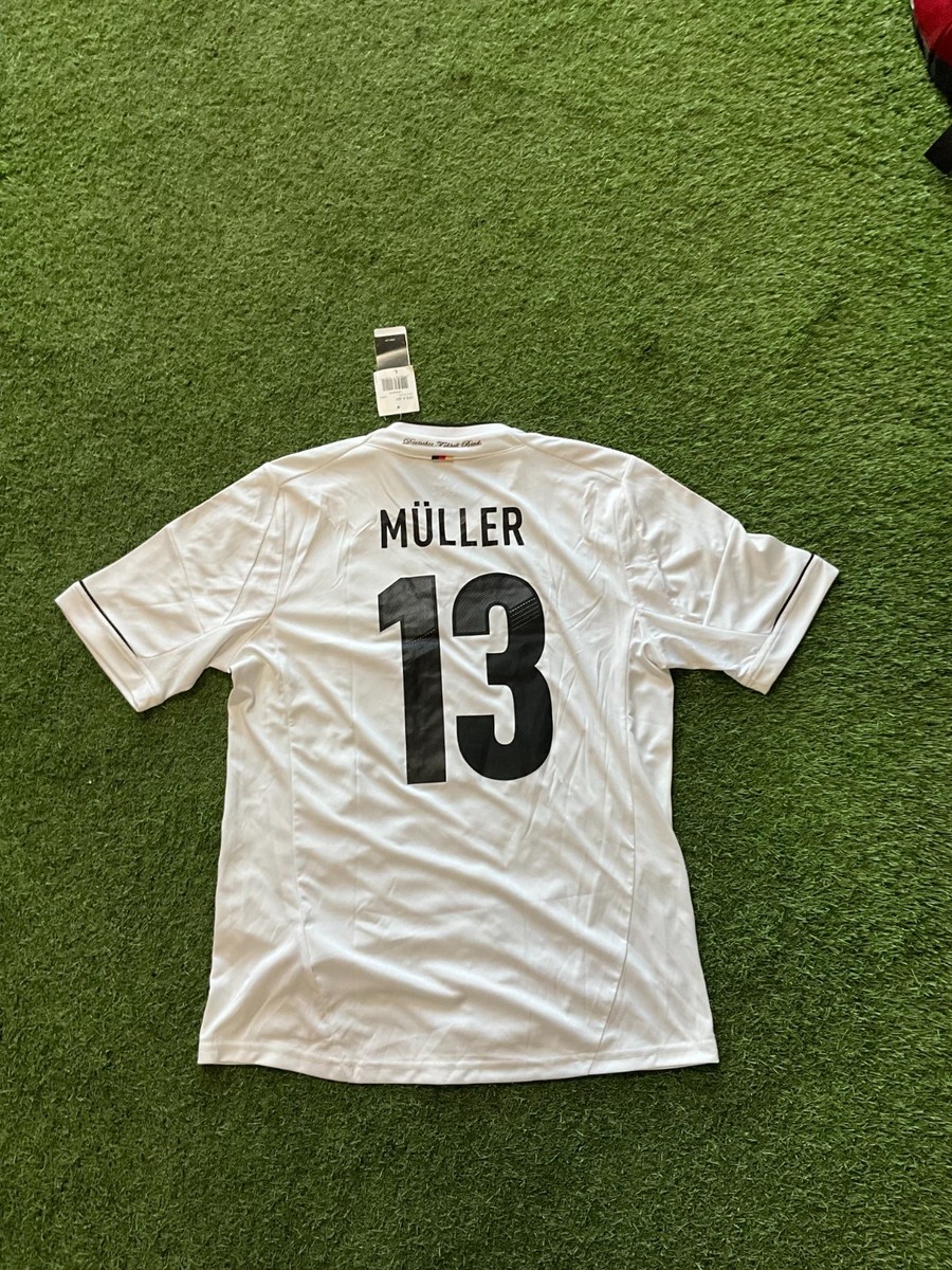 adidas Germany Men Home Jersey 12/13 Legend Muller #13 - White | eBay