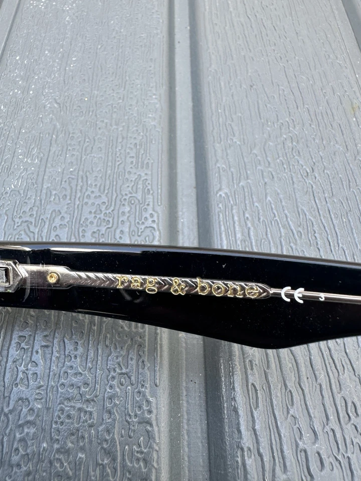 Gafas de sol cuadradas Rag & Bone RNB5006/S 205 IR marcos negros gruesos 54[]21-145 Foto 3 de 4