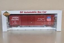 PROTO 2000 30338 HO GAUGE UNION PACIFIC 50' AUTOMOBILE BOX CAR WAGON 161430 on