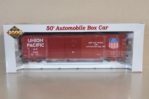PROTO 2000 30338 SPUR HO UNION PACIFIC 50' AUTOMOBILE BOX CAR WAGON 161430 ab | Zustand: New