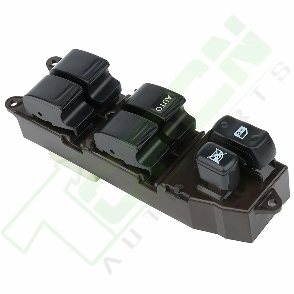 Interruptor de ventana eléctrico delantero izquierdo para Toyota Land Cruiser 1998-2001 Foto 2 de 4