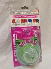 Toilet Flapper Repair Plumber Universal Flapper 3-Inch Flush Valves Kohler E3
