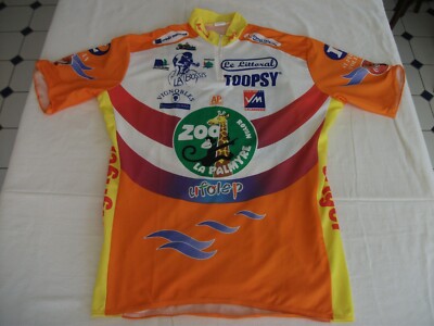 Maillot Cycliste Collector AP Sports - LA BOSSIS 2000 - Taille XL - Demi Fermeture éclair