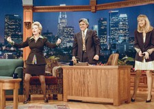Actress Florence Henderson On Leno 1995 Old Television Photo