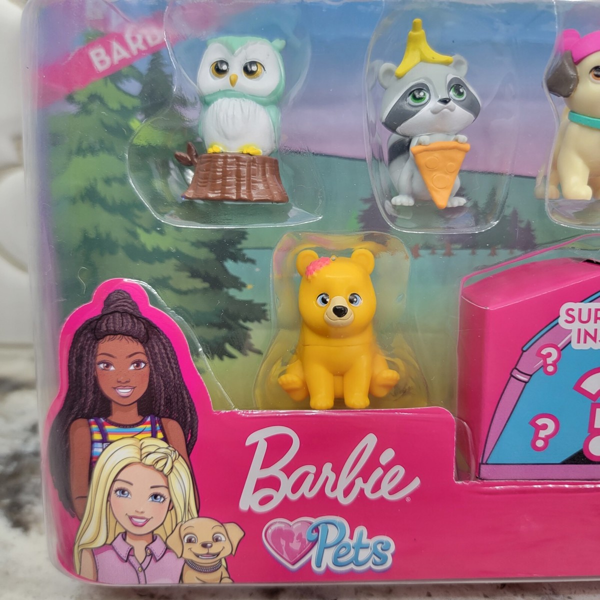 Barbie Pets Collectible Figure Set 9 Pieces Brand New | eBay