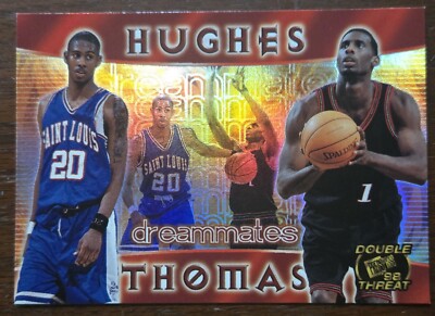 Tim Thomas 1998 Press Pass Double Threat Dreammates #DM3 Villanova Wildcats