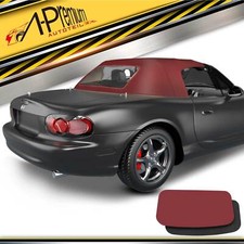 Cabrioverdeck Softtop Cabrio Verdeck Rot für Fiat Barchetta 183 1.8 L1995-2005