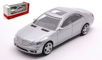 Modellauto Statisch Diecast Mercedes S63 Amg Silber Modellbau Massstab 1:43
