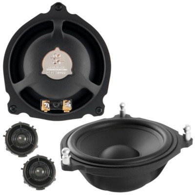 Ground Zero 4'' 2 Way Component Speaker Set Upgrade Kit Mercedes E Class A238