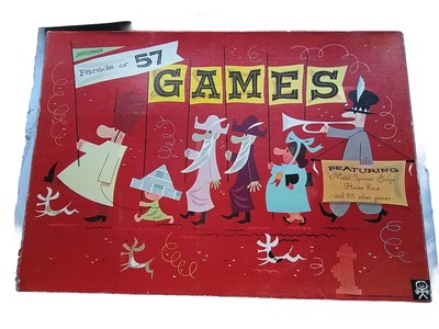Vintage PARADE OF 57 GAMES BY PRESSMAN