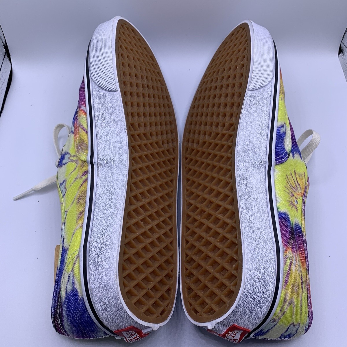 Vans Authentic Washed Tie Dye/True White Men display picture 1