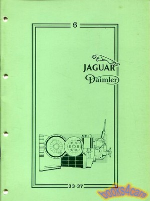 JAGUAR XJ6 SHOP MANUAL SERVICE REPAIR BOOK CLUTCH MANUAL TRANSMISSION GEARBOX XJ | eBay