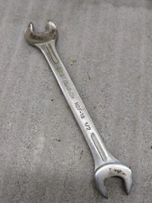NEW BRITAIN NDF-18, Open End Wrench, 9/16in. X 1/2in., USA Made