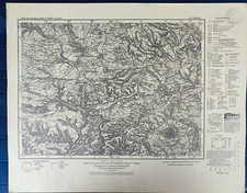 Landkarte Meßtischblatt Deutsches Reich 1895/1940 Tuttlingen 645
