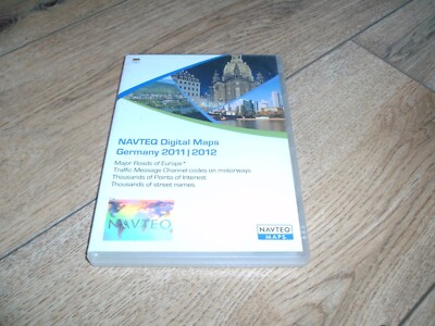 NAVTEQ VDO DAYTON DEUTSCHLAND + MAJOR ROADS EUROPE 2011/2012 TOP!