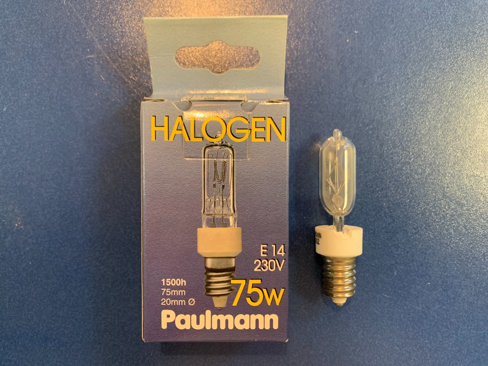 Paulmann Halogen Lamp 75W Clear E14 230V Dimmable No.: 837.70 HALOGEN