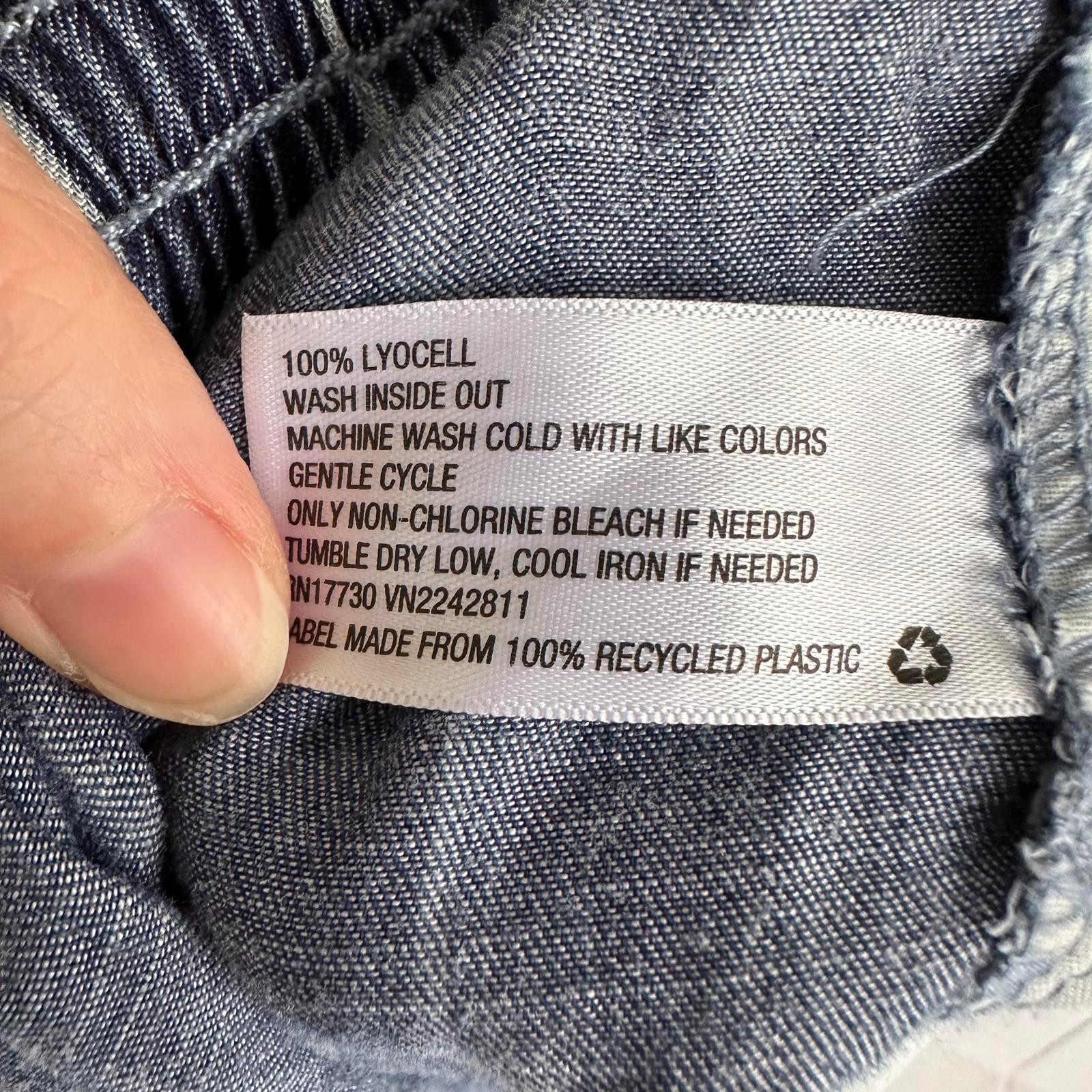 UNIVERSAL THREAD Denim Striped Lyocell Ladies Cas… - image 4