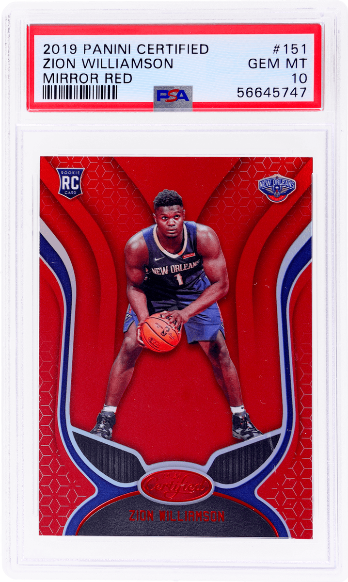 panini certified Zion Williamson rc auto 【公式通販】
