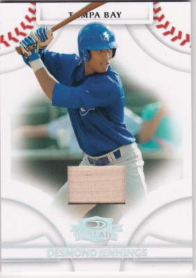 2008 Donruss Threads Bats #96 Desmond Jennings /500 - NM