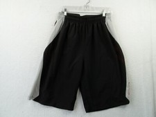 And 1 Mens Black  Gray Basketball Shorts Size L Waist 31" Inseam 12"
