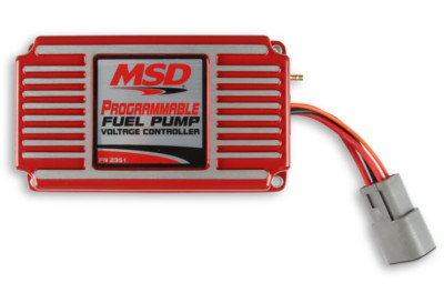 MSD Programmable Fuel Pump Voltage Booster 22 Volts 30 PSI 2351