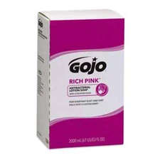GOJO 7220-04 Hand Cleaner: 2 L Dispenser Refill Liquid, Pink