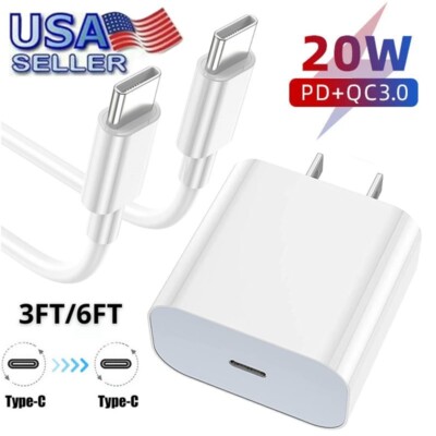 New For iPhone 17 15 Pro Max 16e 16 Plus Samsung USB-C Fast Charger Type C Cord