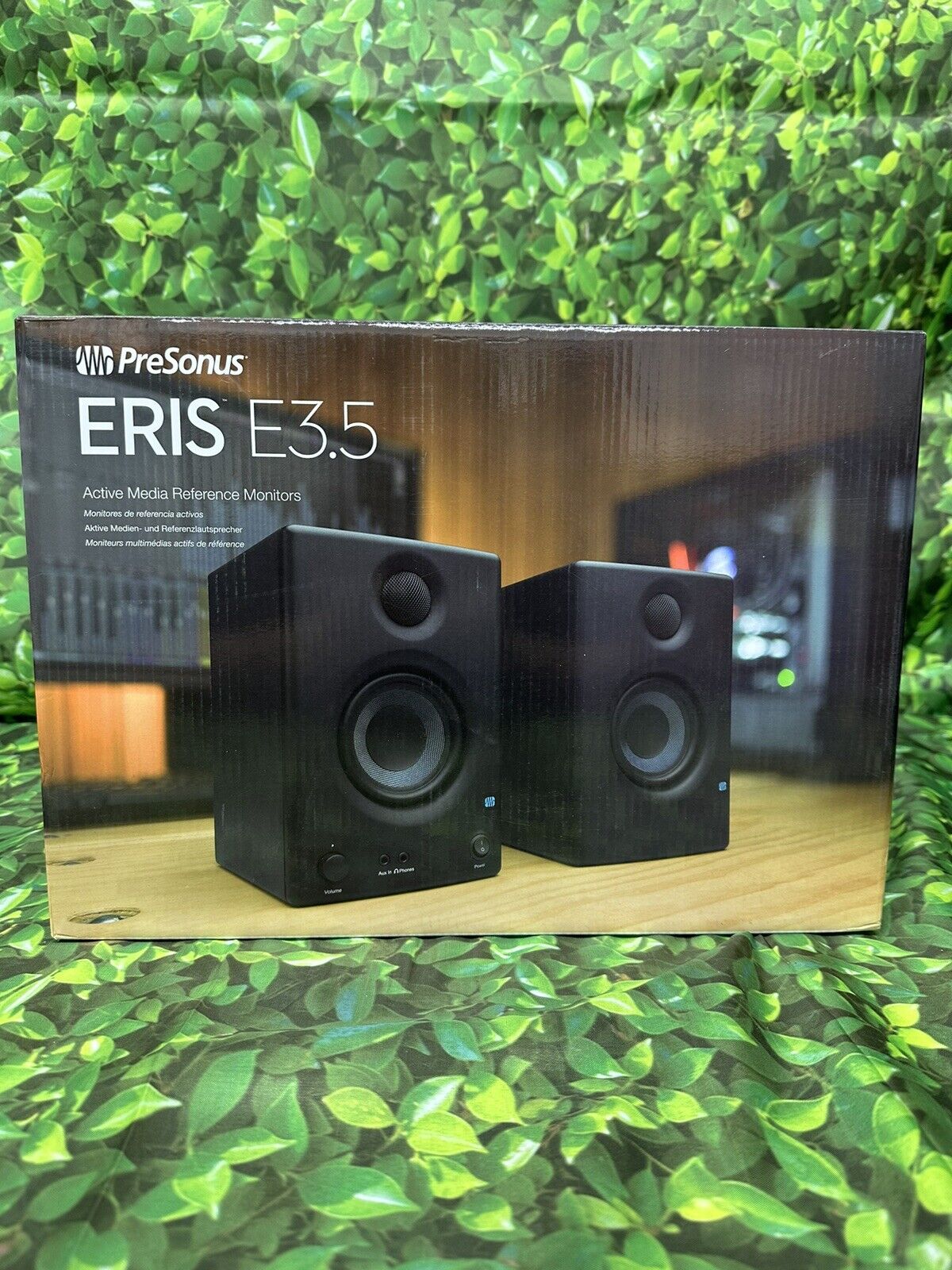 PreSonus+ERIS+E3.5+Studio+Monitor+Speaker+50W+-+Black for sale