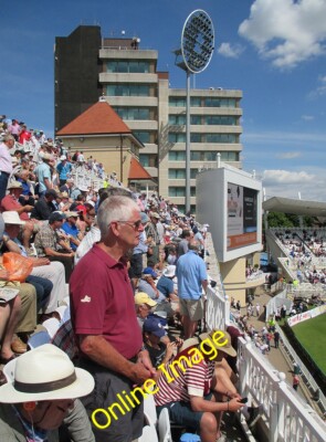 Foto 6x4 Trent Bridge: Testspiel Publikum West Bridgford eine gute Anzahl c2014
