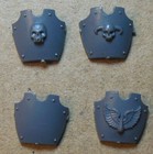 Blood Angels - Furioso Death Company Dreadnought - 4 x Arm Armours (p) Bits 40K