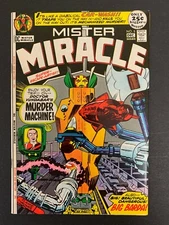 MISTER MIRACLE #5 *HIGH GRADE!* (DC, 1971)  JACK KIRBY!!  LOTS OF PICS!!