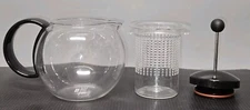 Bodum Assam Glass Tea Press with Plastic Filter 1 Cup 