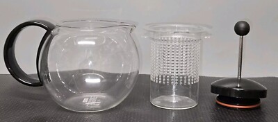 Bodum Assam Glass Tea Press with Plastic Filter 1 Cup 