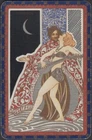 Playing Cards Single Card Old Vintage Named * PERSIA Moonlight Couple GIRL + MAN