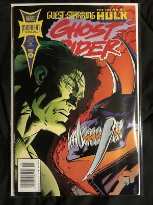 Ghost Rider #49 (05/1994) Marvel Comics Guest Staring Hulk Midnight Sons