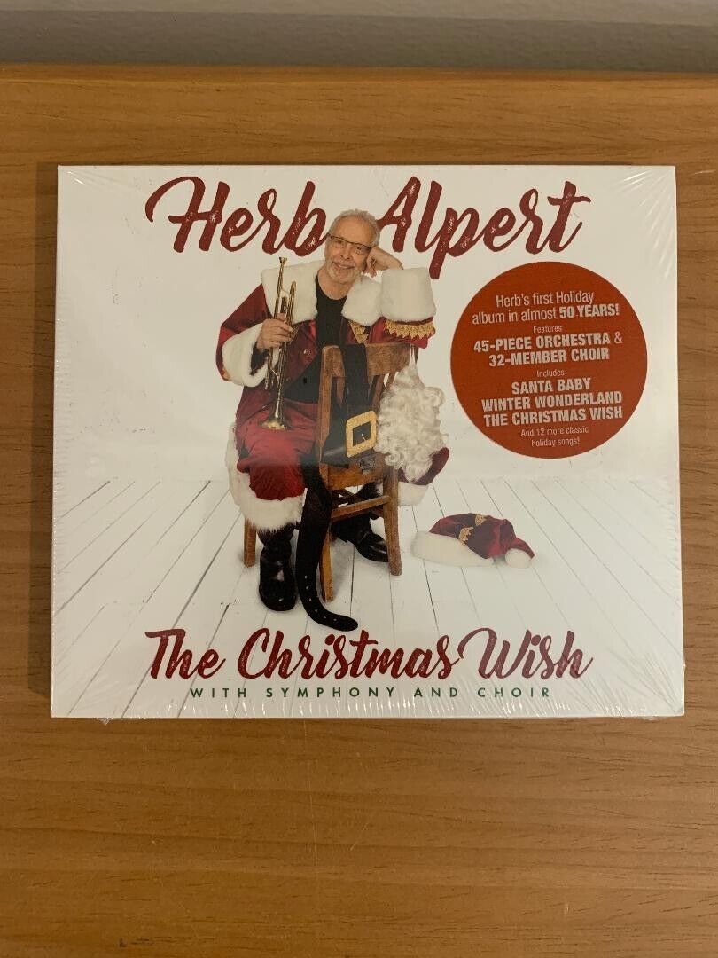 Herb Alpert Christmas Wish With Symphony and Choir CD New Sealed 