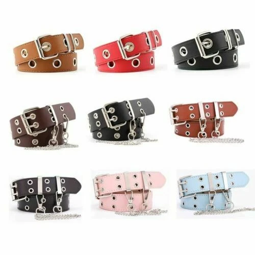 Leather Chain Belt Belts for Women